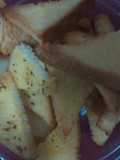 Garlic bread dan bagelan ala2