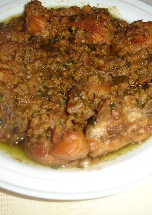 Foto principal de Conejo con almendras casero