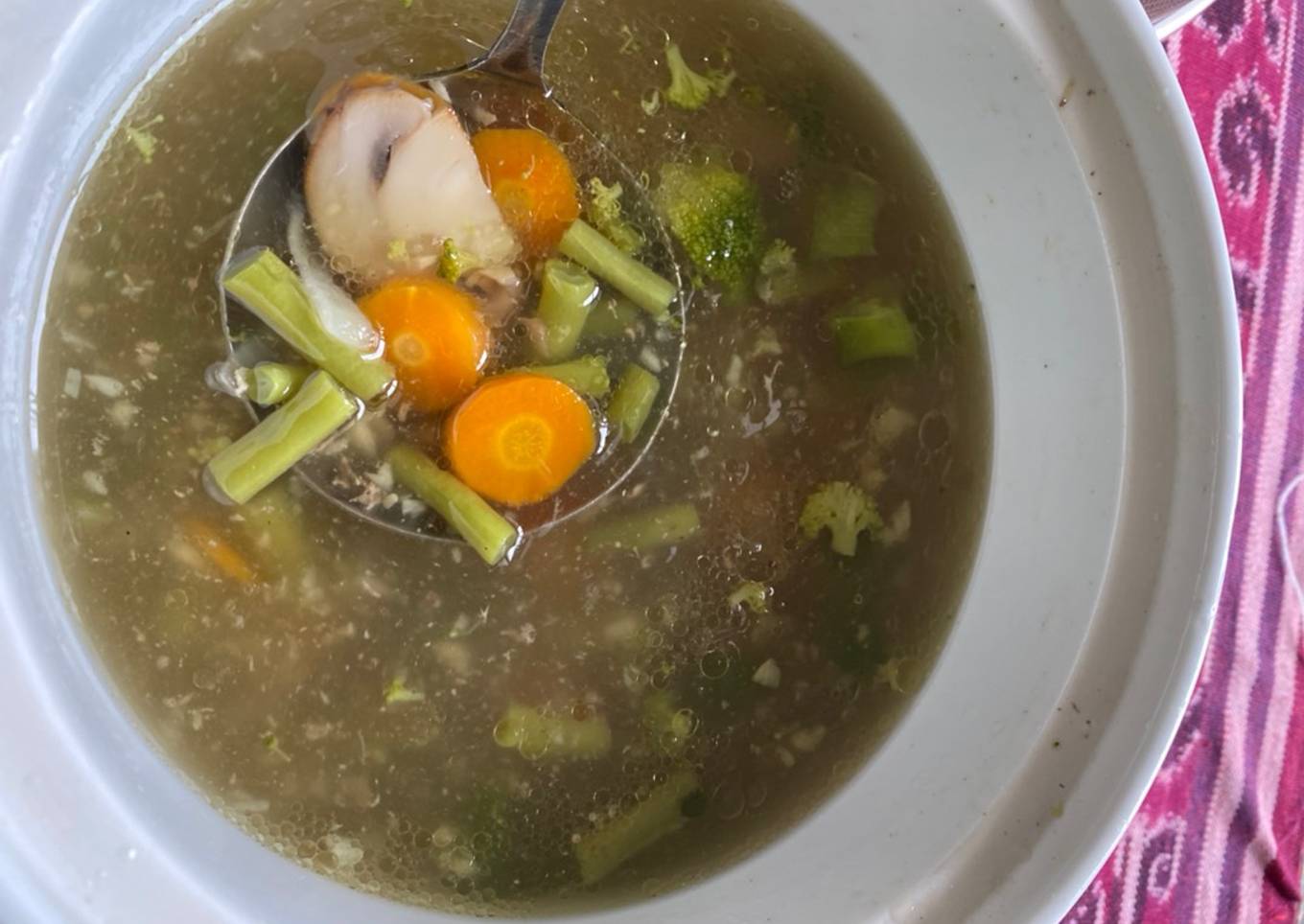 Resep Sup jamur sayur mudah enak sehat Anti Gagal