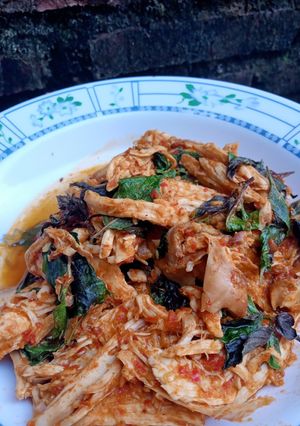 Foto resep Ayam suwir kemangi