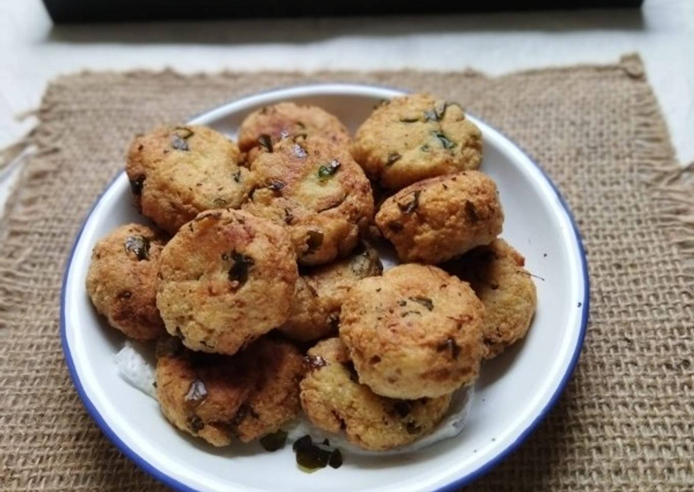 Perkedel Tahu Daun Kelor Tepung Mocaf