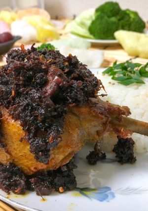 Foto resep Bebek Hitam Khas Madura
