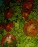 Ensalada de lechuga tradicional de Eli