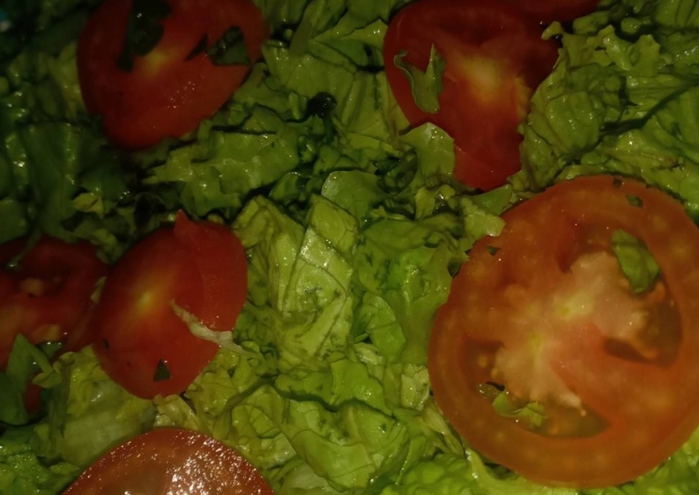 Ensalada de lechuga tradicional de Eli