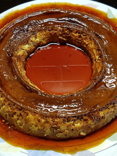 Una foto de Flan de caramelo