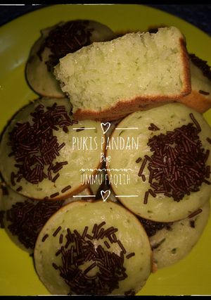 Foto resep Pukis Pandan Simple🍞