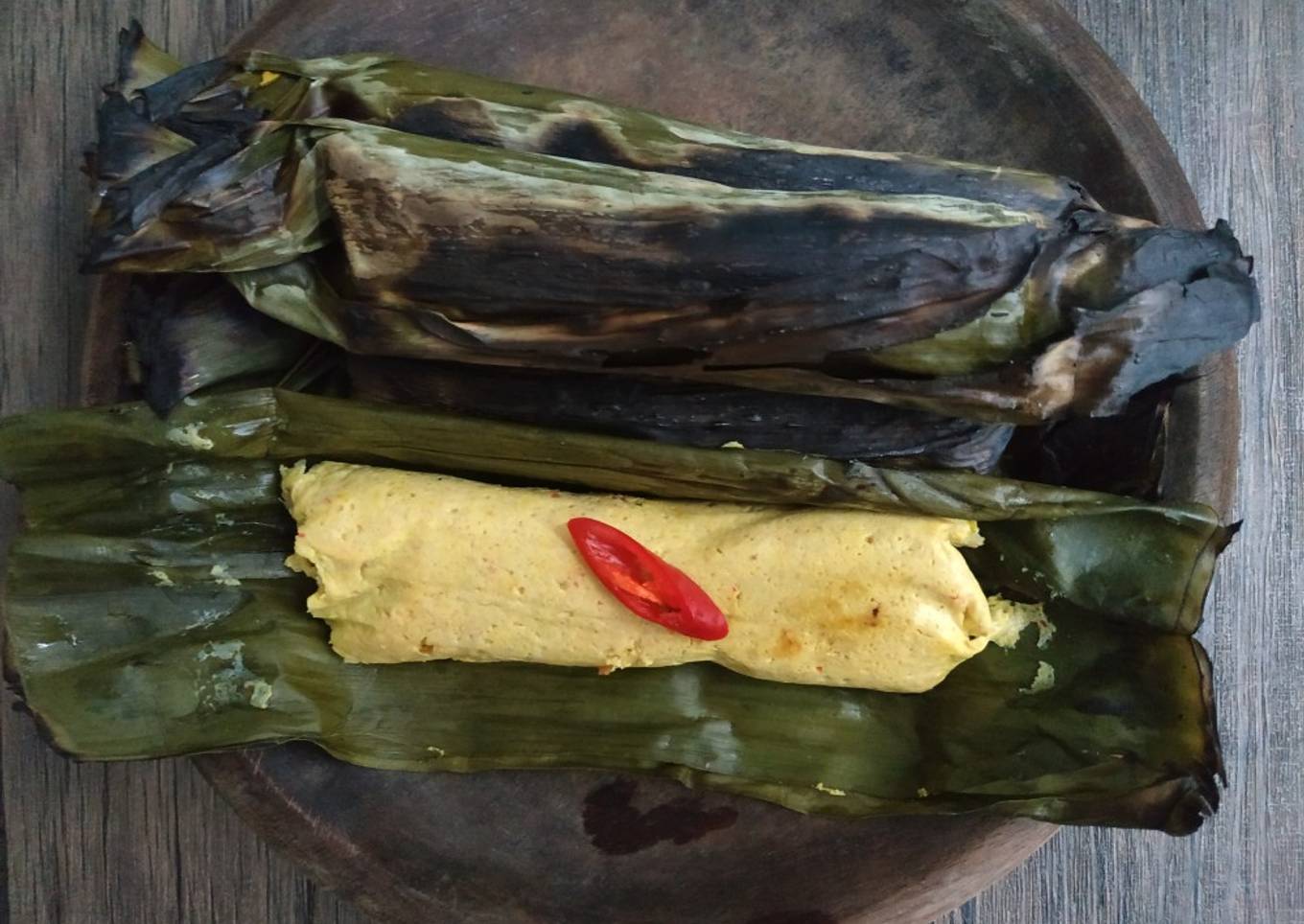 Pepes Tahu Jamur Tiram