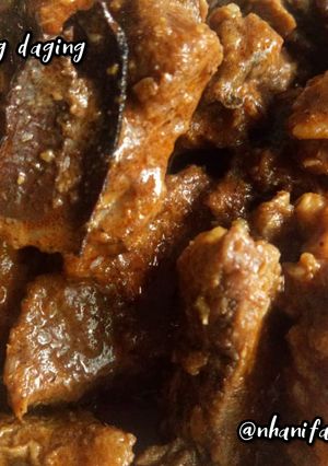 Foto resep Rendang daging