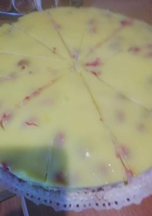 Una foto de Kuchen de crema
