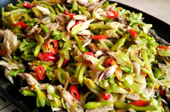 Cara Gampang Menyiapkan Tumis Bunga Pepaya Tongkol, Lezat Sekali