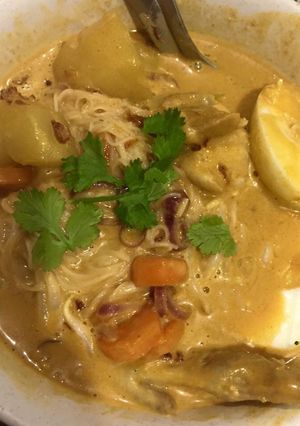รูปของ Yellow curry noodle