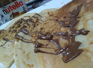 صورة لوصفة كريب ❤ حلو بالنوتيلا 🍫