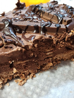 Una foto de Tarta de queso (Cheesecake) Kit Kat