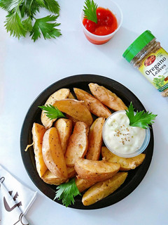 Foto resep Potato Wedges Saus Tartar