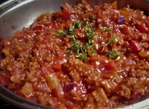 Una foto de Salsa Bologñesa