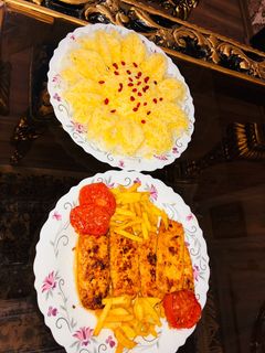 عکسی از دستور کباب مرغ خوشمزه 😋😍