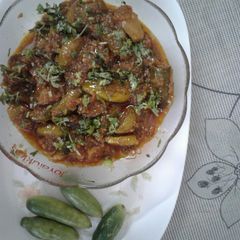 A picture of Parval potato masaledar.