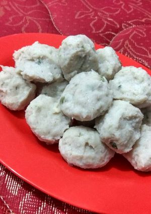 Foto resep Bakso ayam sehat dan hemat