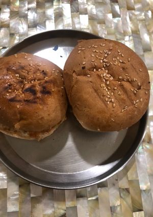 A picture of Aloo tikki Burger.