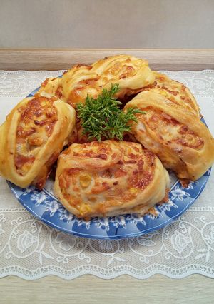 Búbos pizza recept fotója