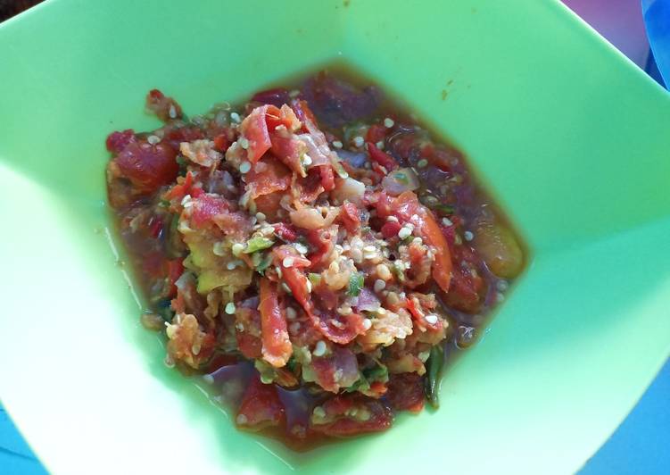 Sambel Dadak Cikur