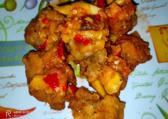 Ayam Crispy Sambal Nanas