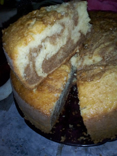 Una foto de Torta de aceite marmolada!