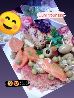 صورة لوصفة معقودة البطاطا مع مرق الدجاج 🌙🌙