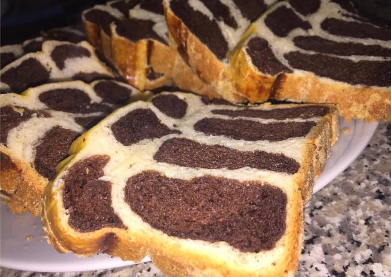 Leopard Bread (on stove)