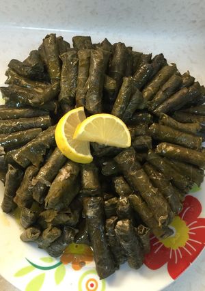 صورة لوصفة ورق عنب(دوالي)