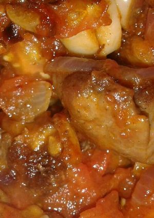 A picture of Slow fried lamb.