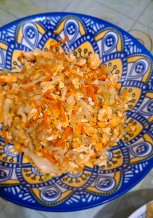 Foto resep Orak Arik Telur dan Wortel