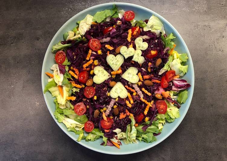 Ensalada de col lombarda