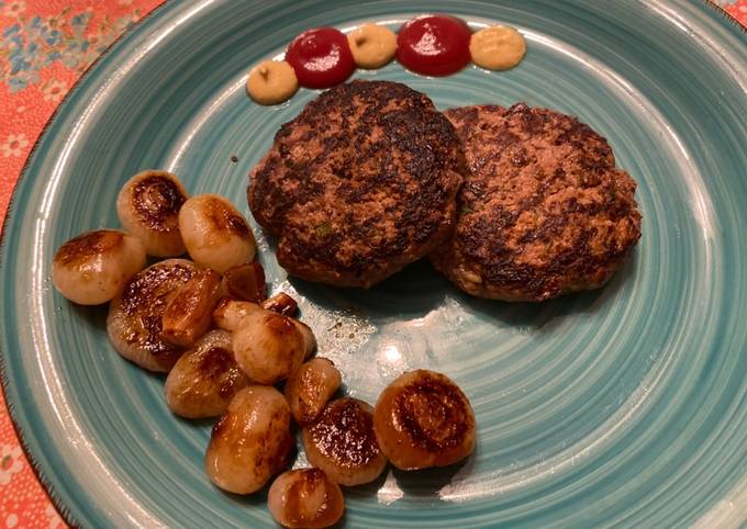 Hamburger con zucchine