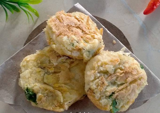 Bagaimana cara buat Perkedel Kentang Panggang(teflon) yang nikmat