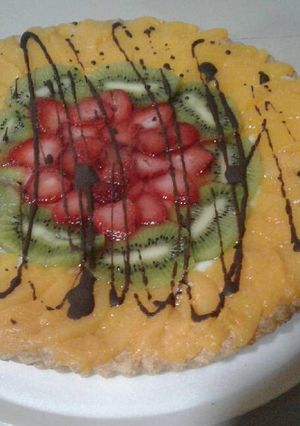 Una foto de Tarta frutal