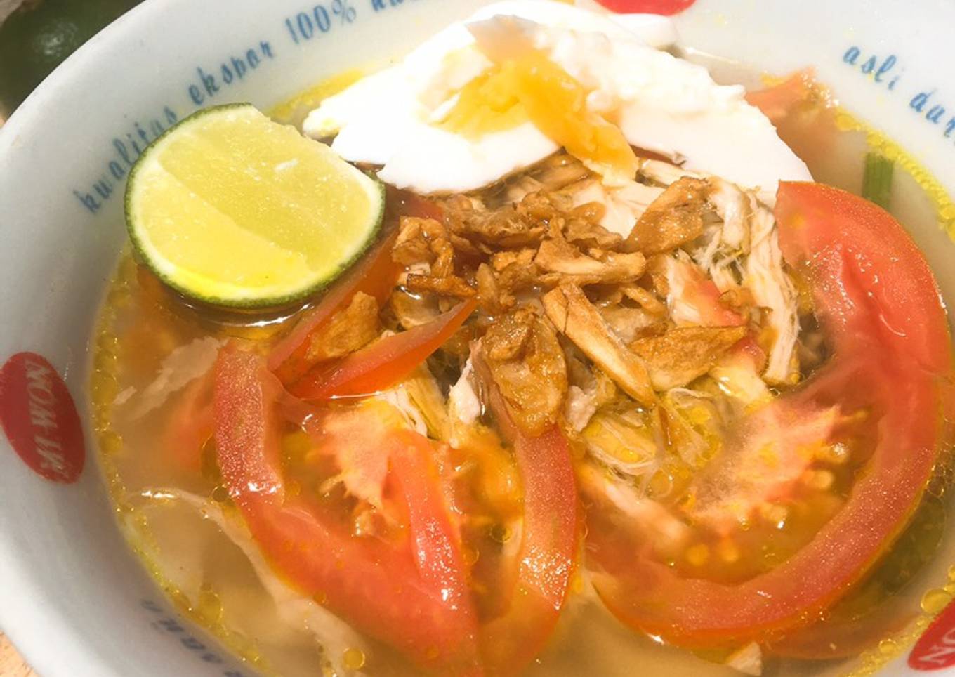 Soto ayam resep kuno