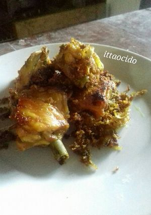 Foto resep Ayam goreng lengkuas atau laos