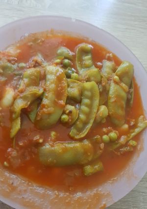 صورة لوصفة مرق بزاليا خضراء 🥘🥘🥘