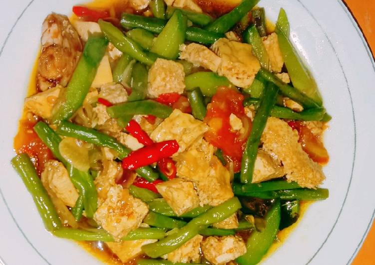 Bumbu memasak Tumis buncis dan putih telur Lezat