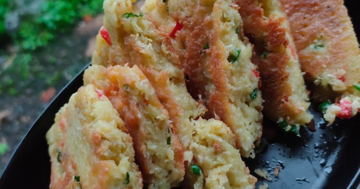 Telur dadar ala masakan padang