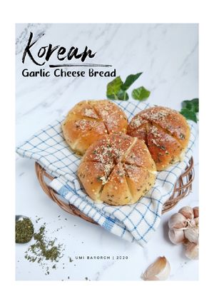 Foto resep Korean garlic cheese bread