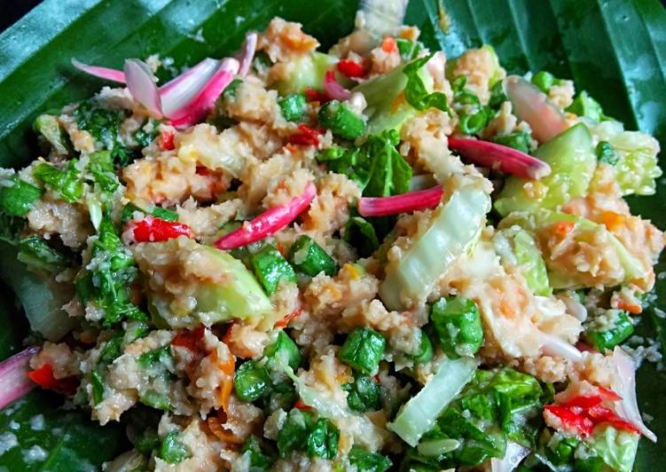 Cara Memasak URAP MENTAH / TRANCAM⁣ istimewa