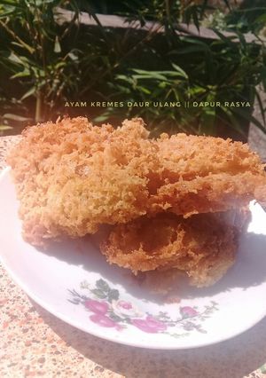 Foto resep Ayam kremes daur ulang opor