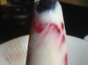 A picture of yogurt grape