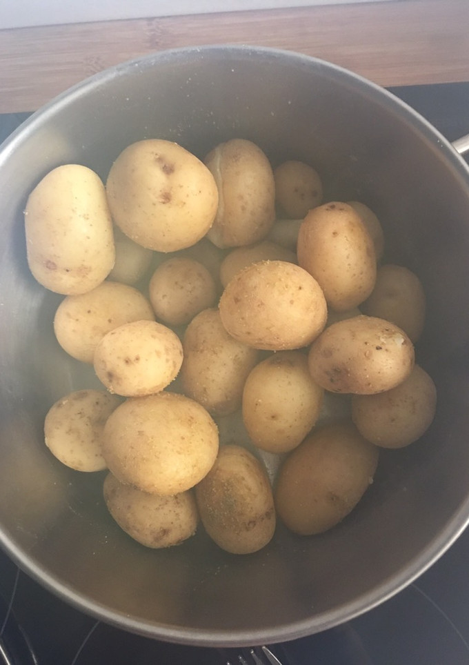 Una foto de Papas arrugadas con otro toque