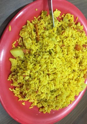A picture of Veg Pulao.