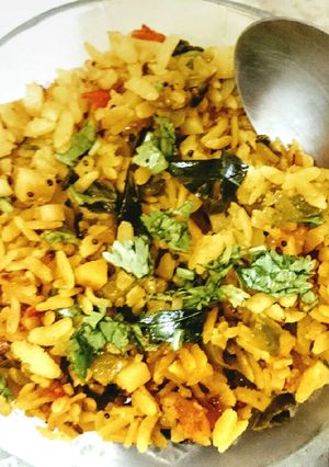 A picture of Poha.