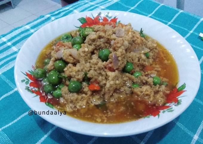 Sambal Oncom Leunca