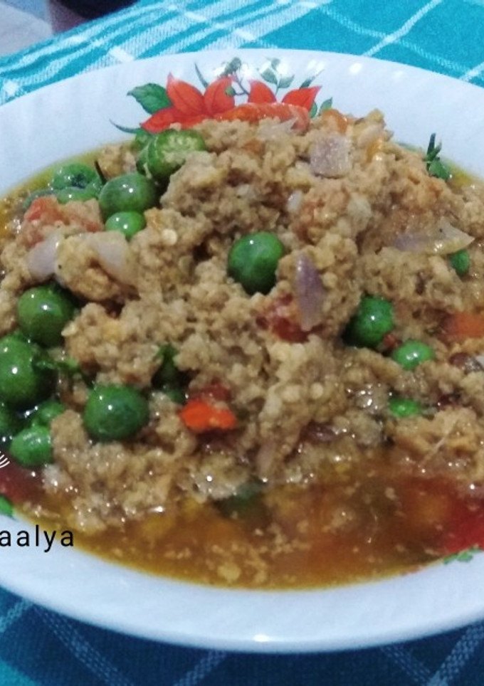 Foto resep Sambal Oncom Leunca